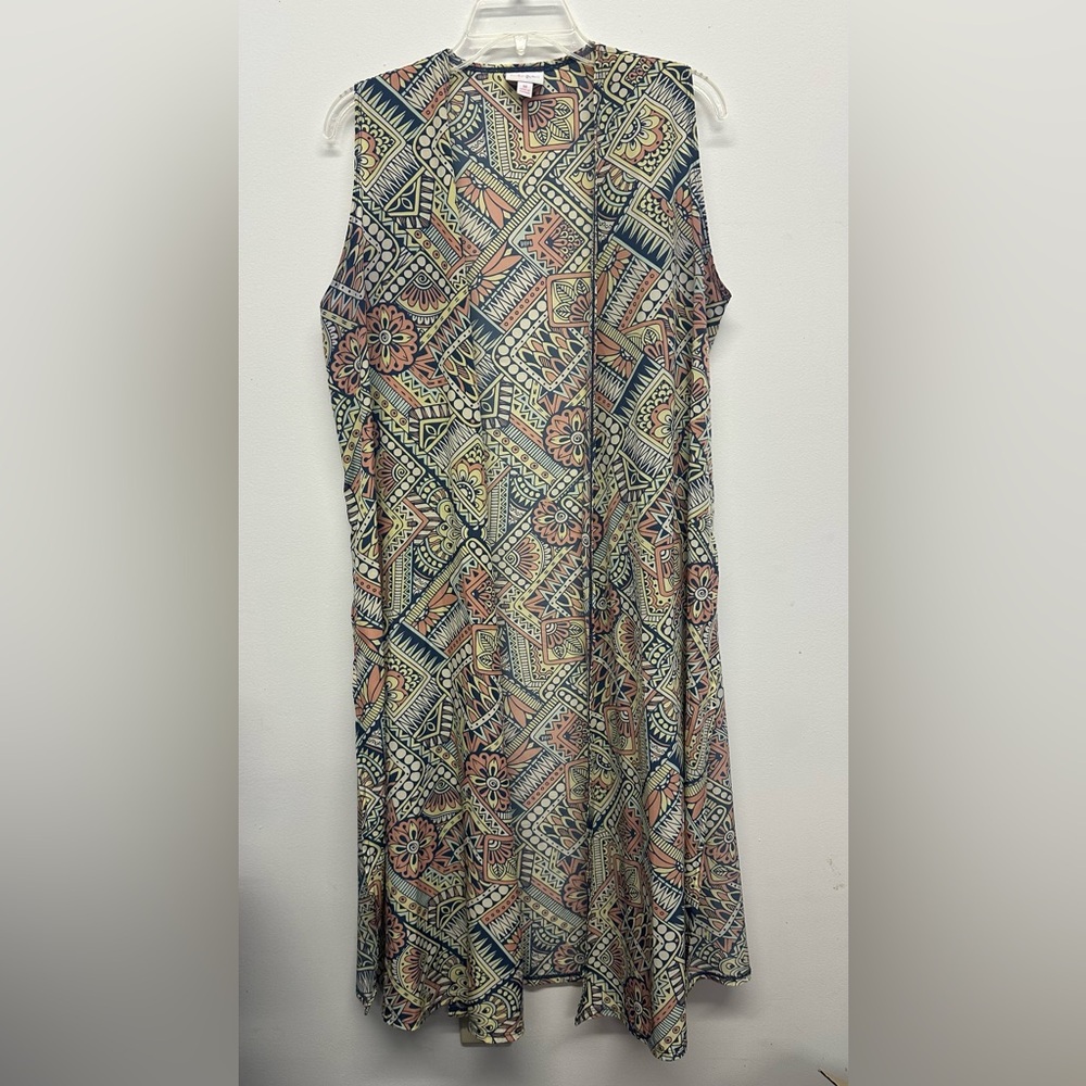 LuLaRoe Multicolor Long Kimono
